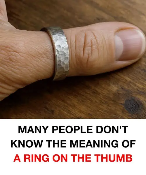 Most People Don’t Know What a Thumb Ring Means — Here’s the Hidden Meaning Behind the Gesture