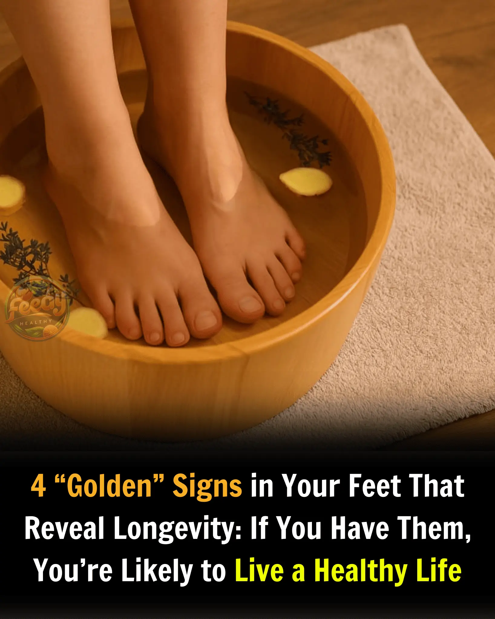 4 “Golden” Signs in Your Feet That Reveal Longevity: If You Have Them, You’re Likely to Live a Healthy Life