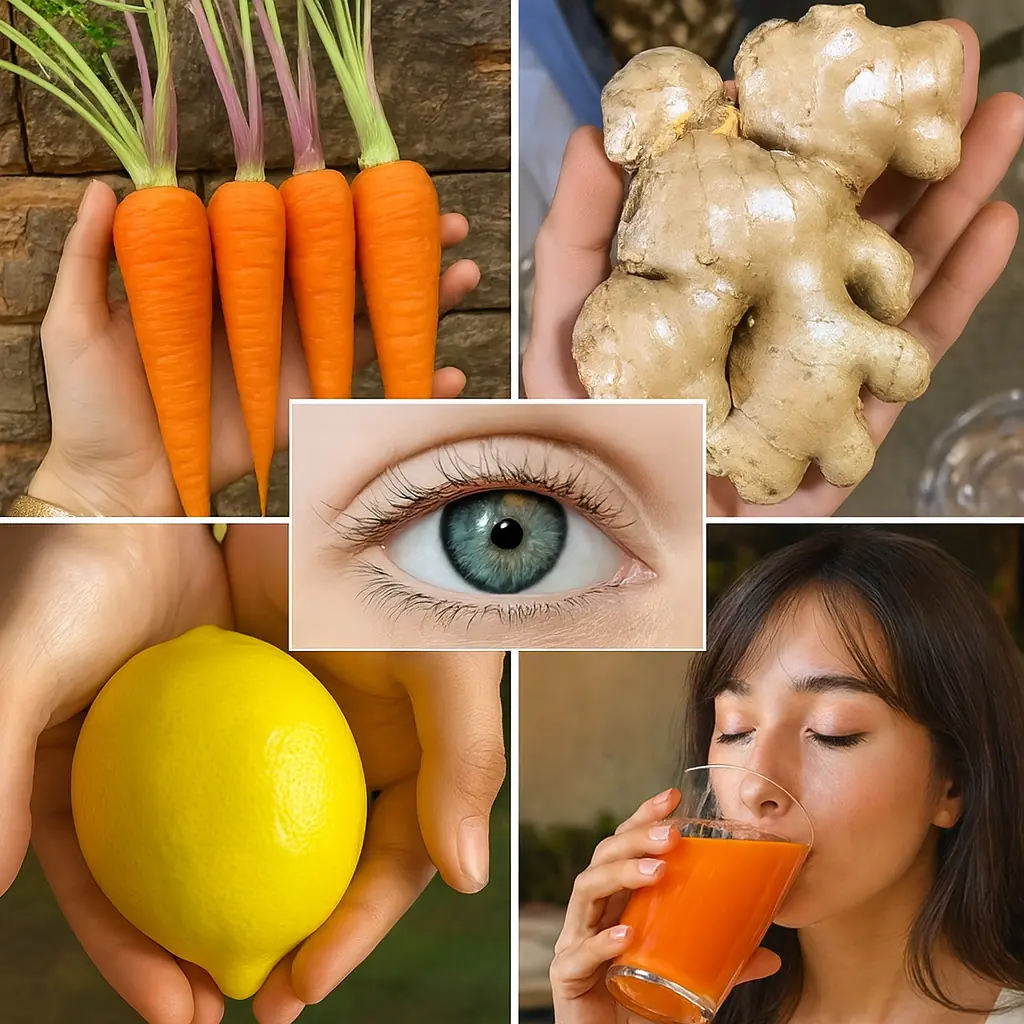 Save Your Sight: The Lemon, Ginger, and Carrot Juice That Transformed My Vision
