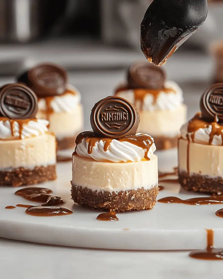 🍮 Mini Caramel Cheesecakes Recipe