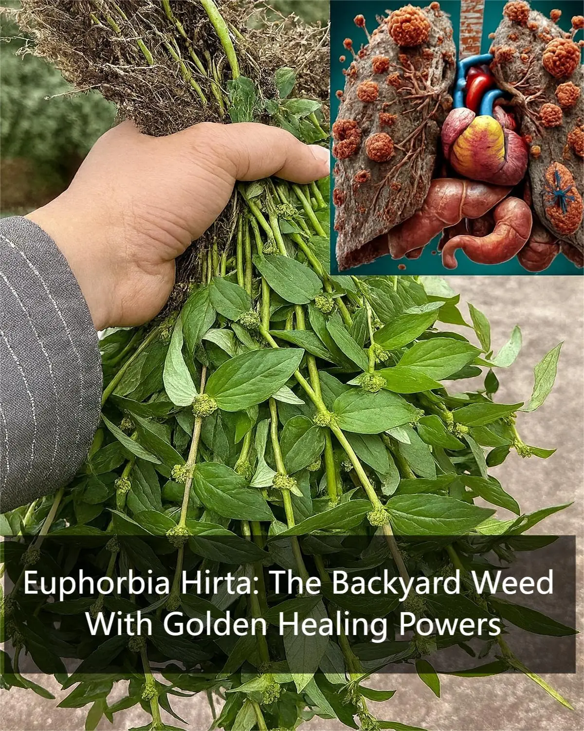 Euphorbia Hirta: The Backyard Weed With Golden Healing Powers