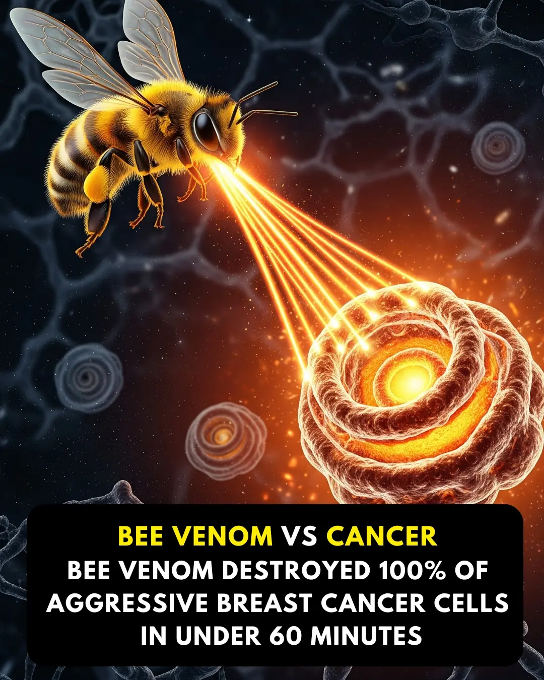 From Bee Stings to Breakthroughs: How Venom Could Fight Breast Cancer