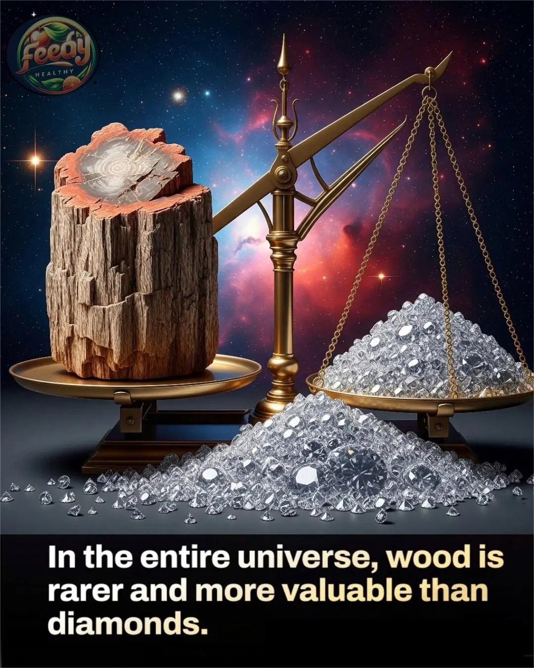 Wood: The Rarest Material in the Known Universe
