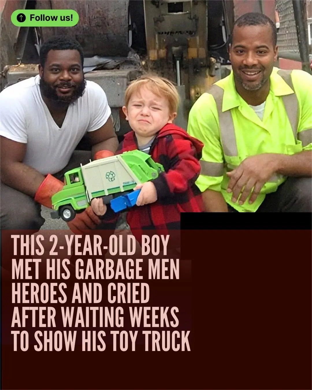 A Heartwarming Moment: Toddler Meets His Garbage Truck Heroes