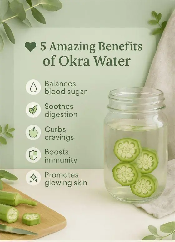 Okra Water: A Simple Drink with Big Health Benefits