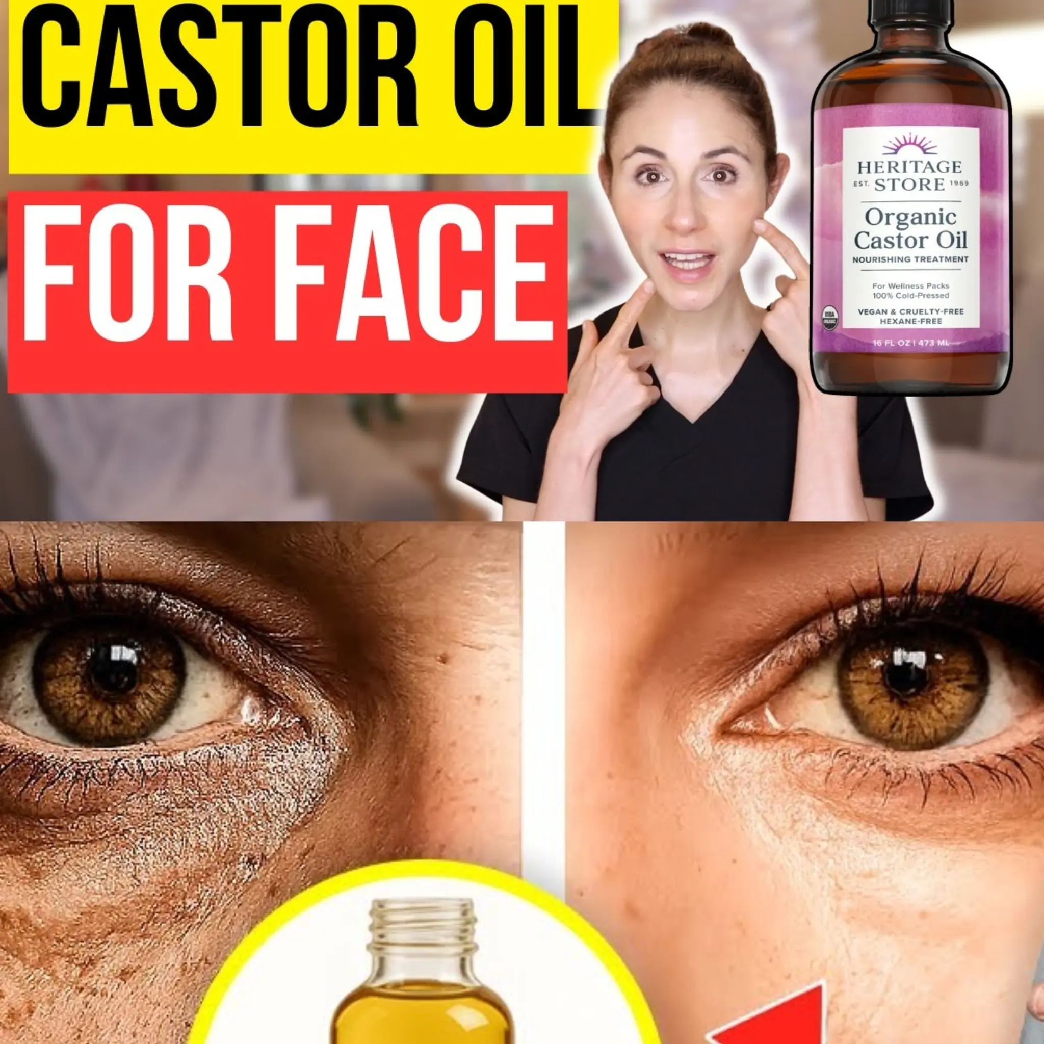 Top 5 Benefits of Castor Oil for the Face | Dermatologist Explains