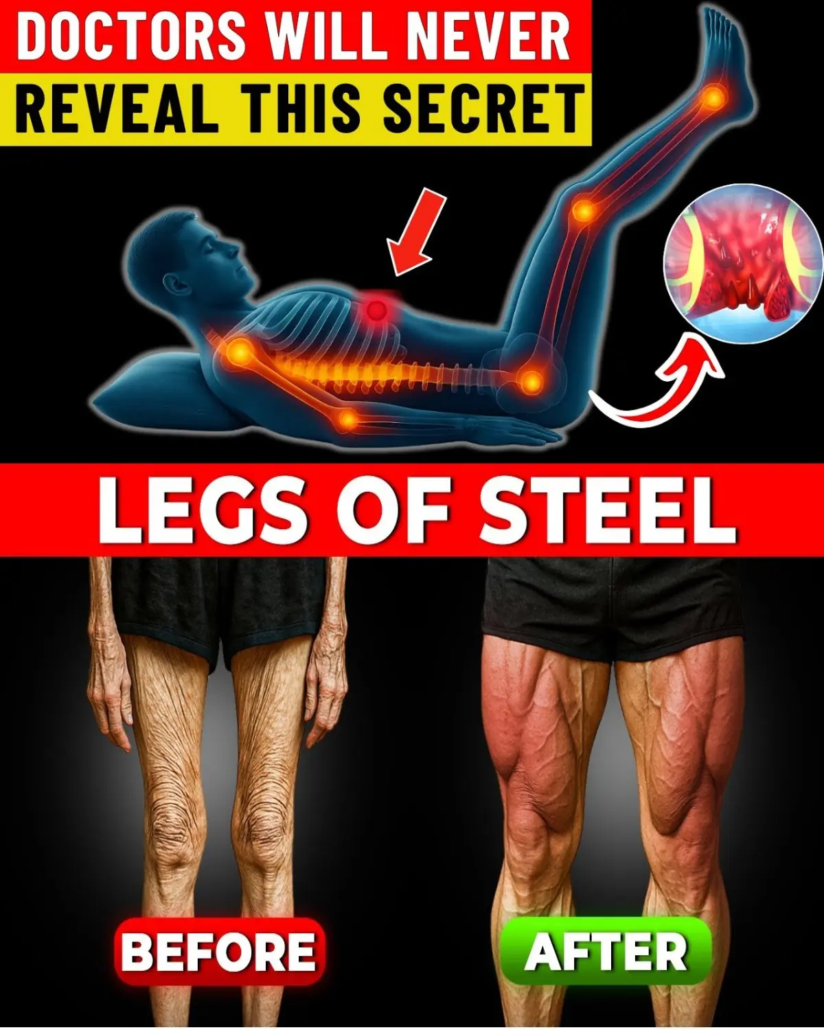 Seniors, Do This 1 Simple Leg Move to Reverse Hidden Health Problems