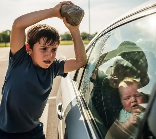 An eight-year-old boy saved a child from a locked car, causing him to be late for class and get scolded – but soon something unexpected happened!?
