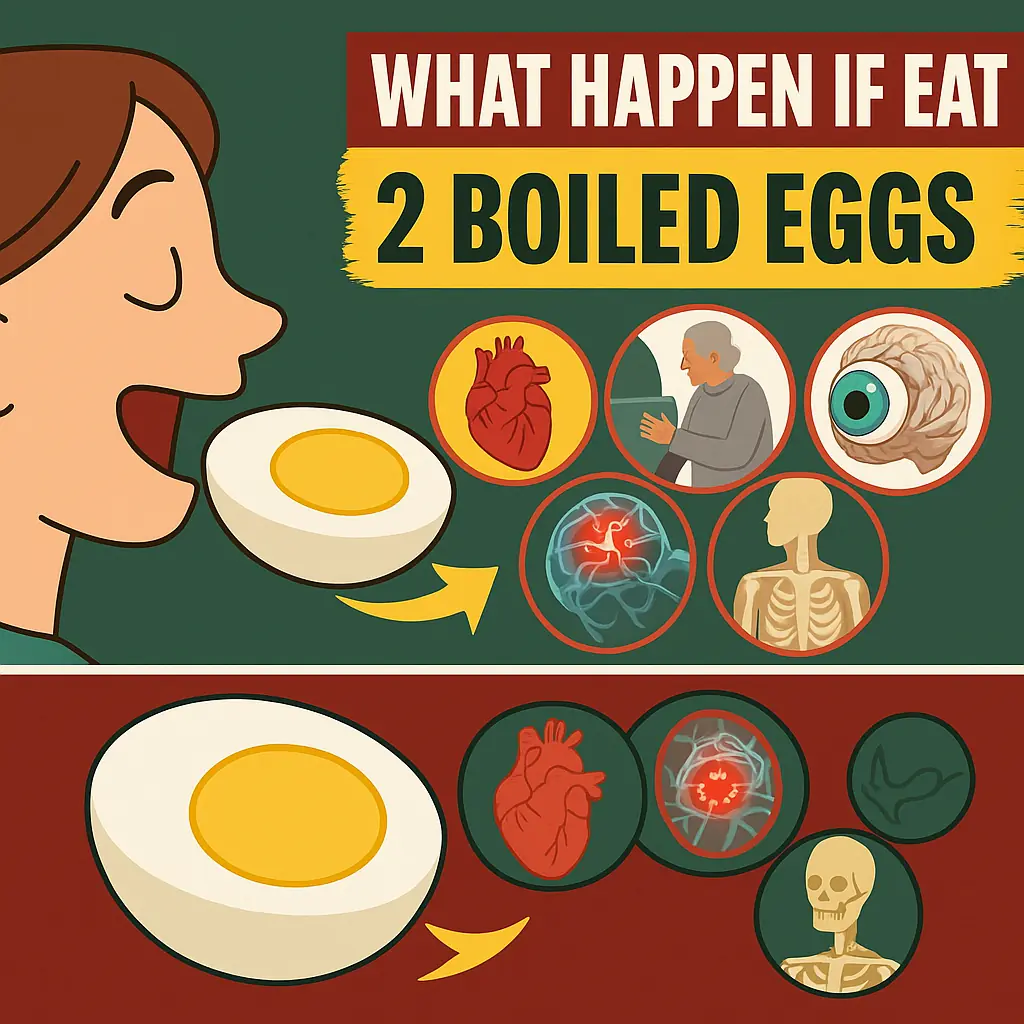 The Power of Two Boiled Eggs: Health Benefits for Your Body