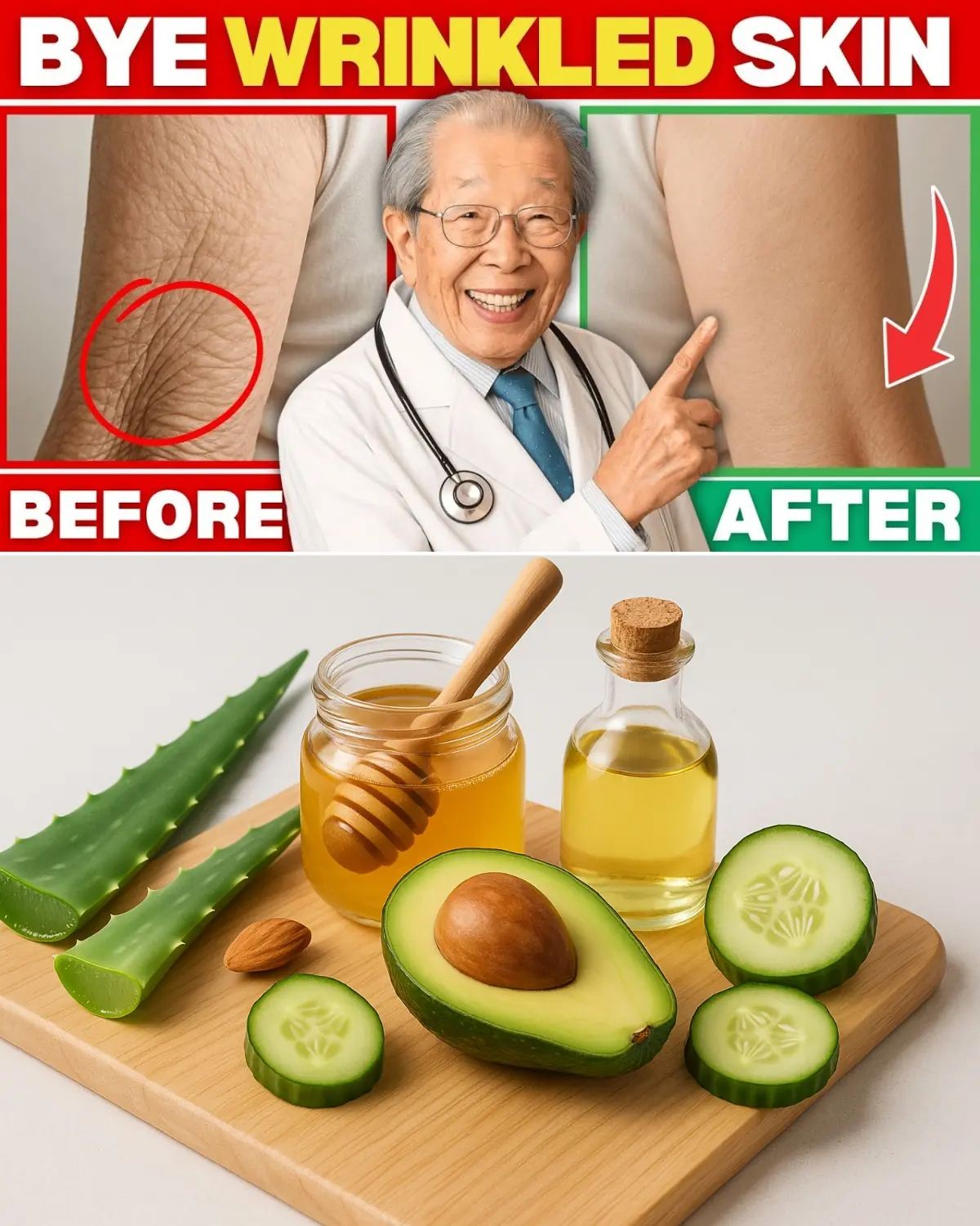 Reverse Crepey, Wrinkled Skin After 60 With This Simple Fix