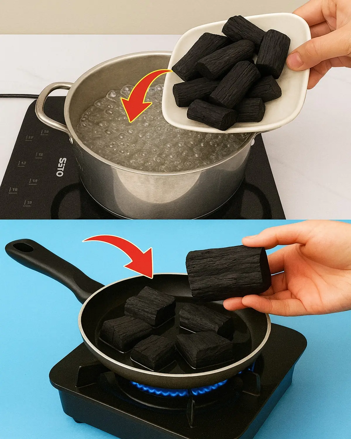 Boiling and Heating Charcoal: Ancient Trick for Water Purification