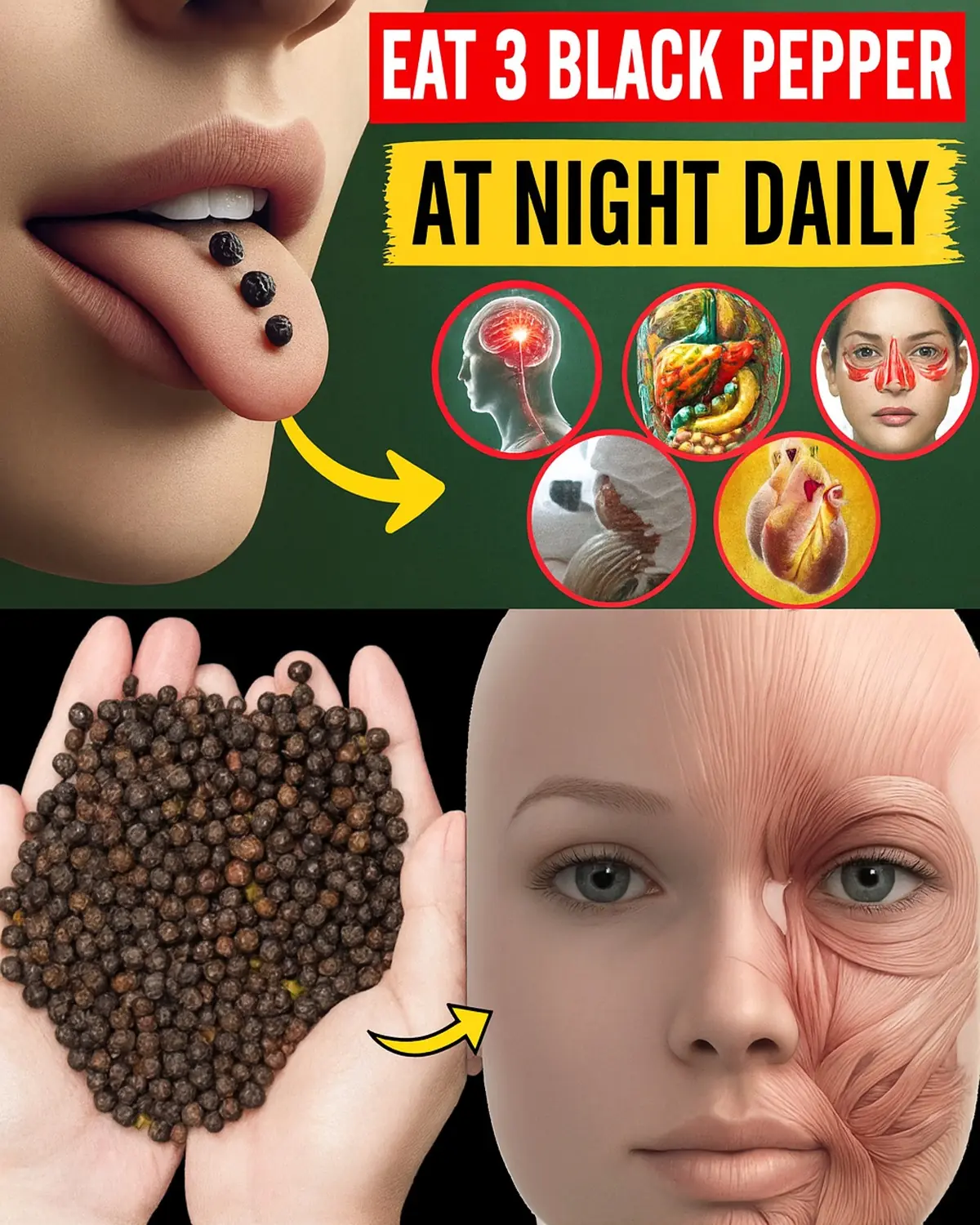 9 Powerful Health Benefits of Chewing Black Pepper Before Bed