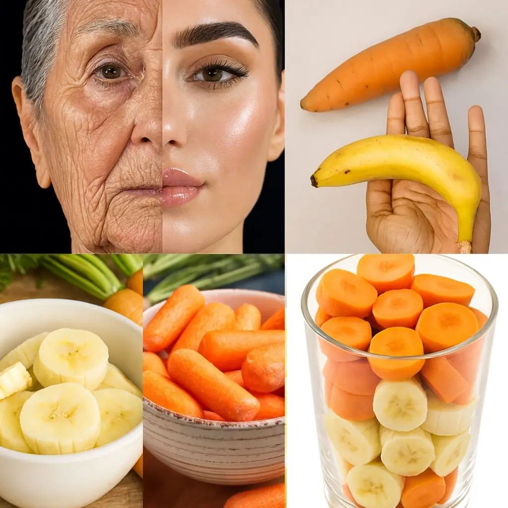 Turn Back Time with the Banana & Carrot Anti-Aging Face Mask