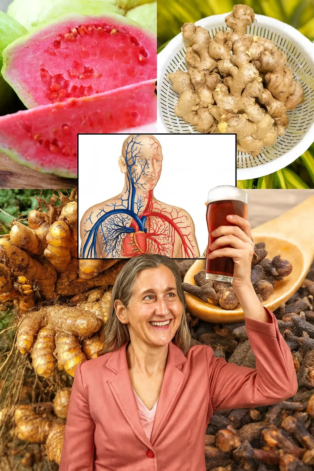 The Elixir of Vitality: A Ginger, Guava, Clove & Turmeric Tonic to Transform Your Health