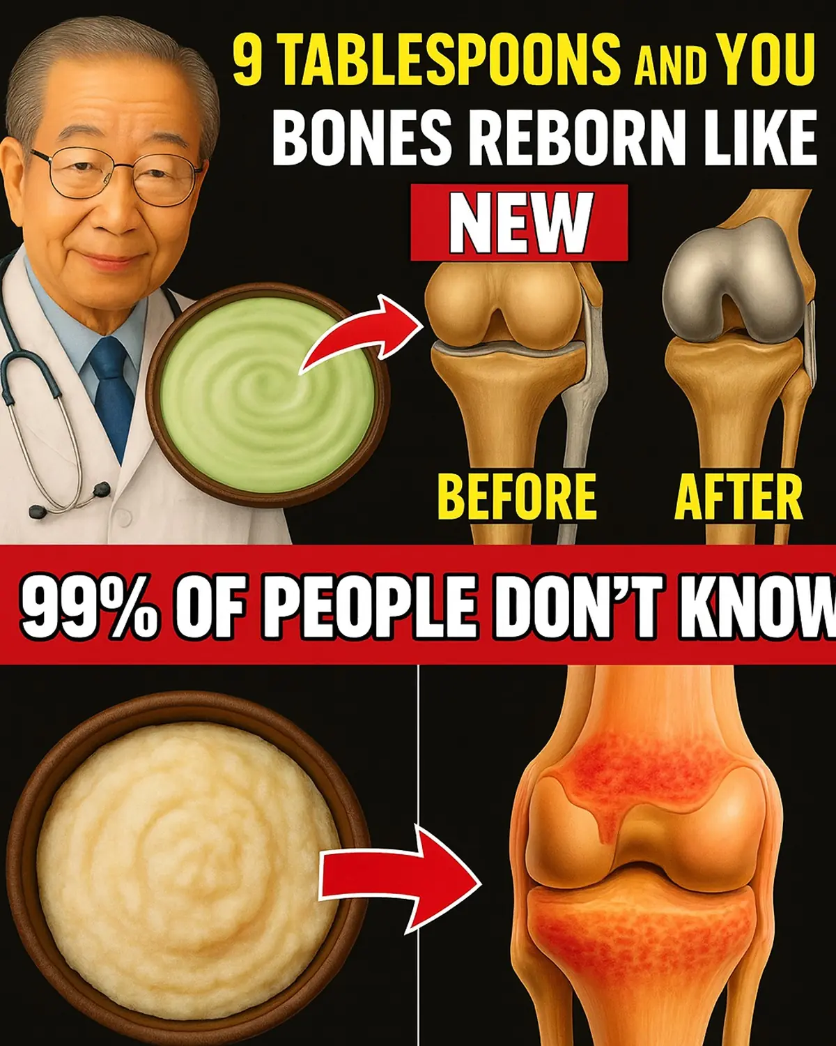 9 Tablespoons a Day for Stronger Bones and Joints