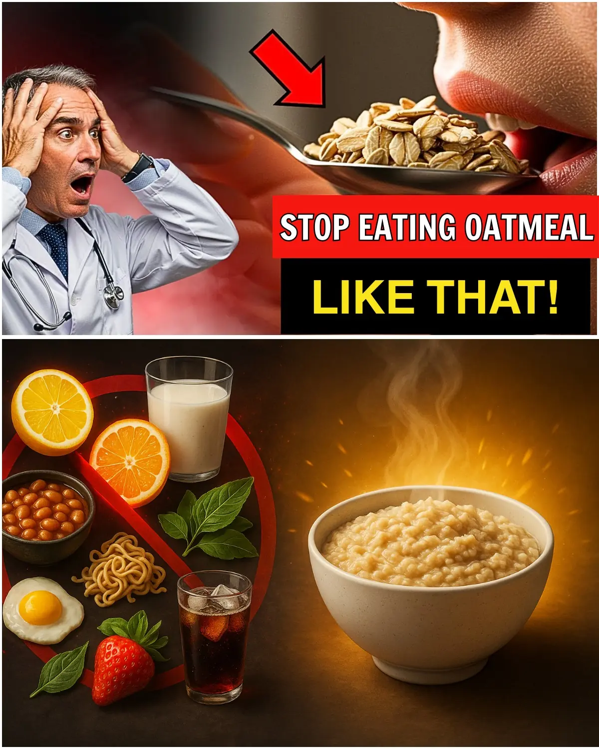 As a Nutritionist, I PLEAD with Seniors: DO NOT Mix Oatmeal with These 7 Foods!