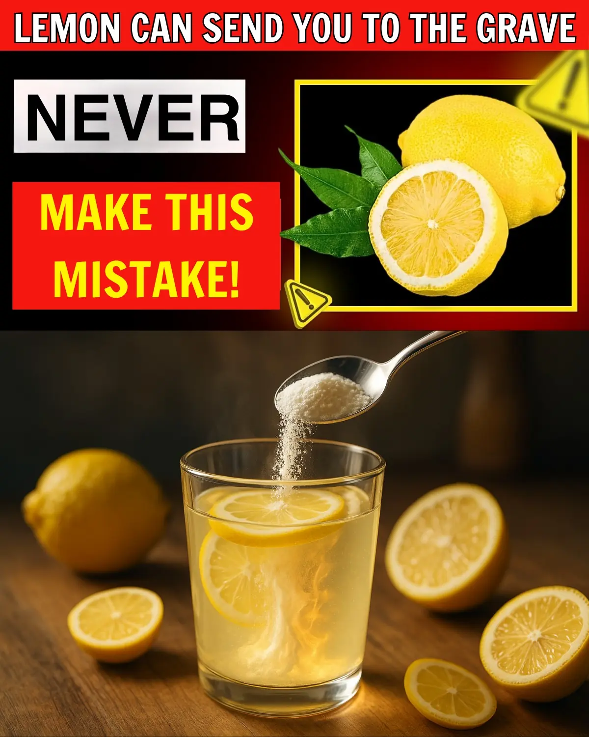 Lemon Becomes a Deadly Poison in Your Body If You Make This Stupid Mistake!