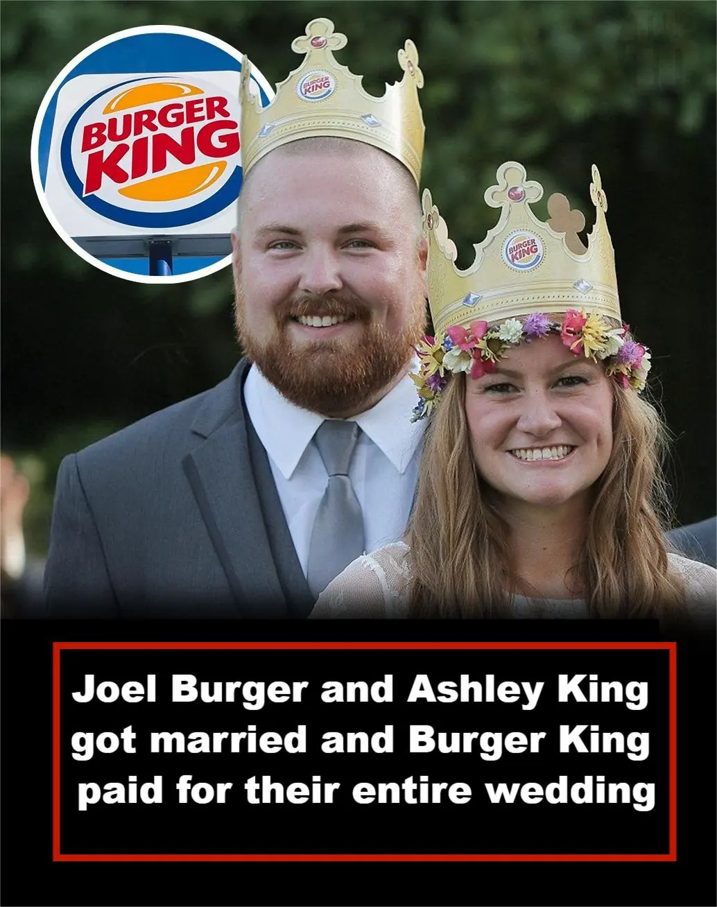 A Whopper of a Wedding: Burger King Pays for Couple’s Big Day