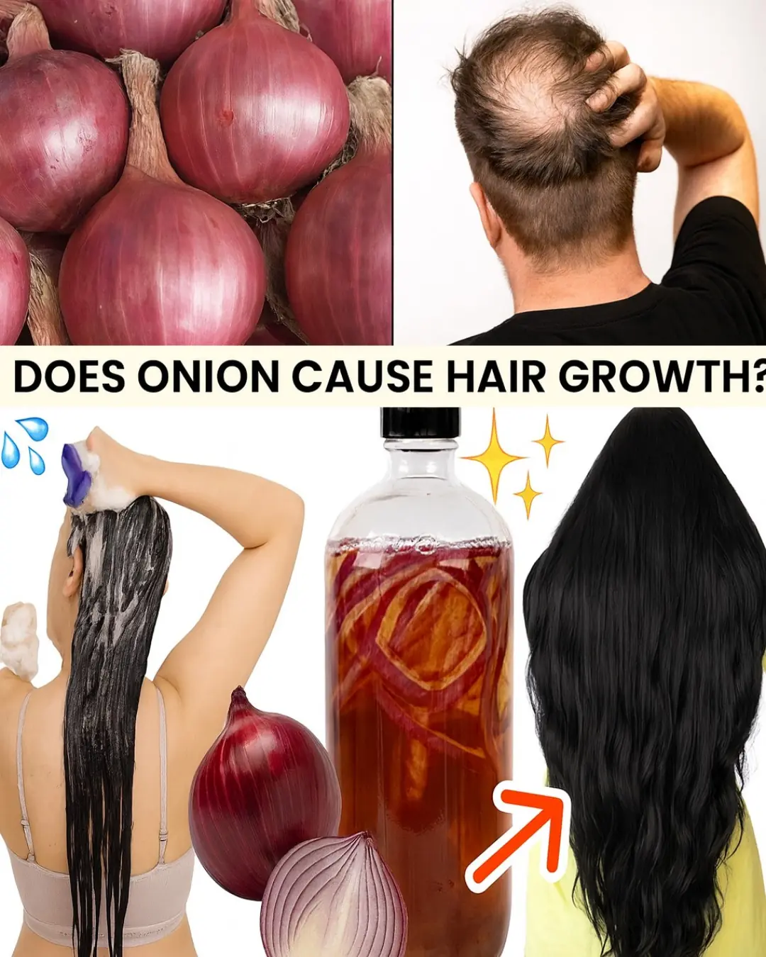 Grow Thicker, Longer Hair in Just 4 Weeks: The Onion Oil Secret Unveiled