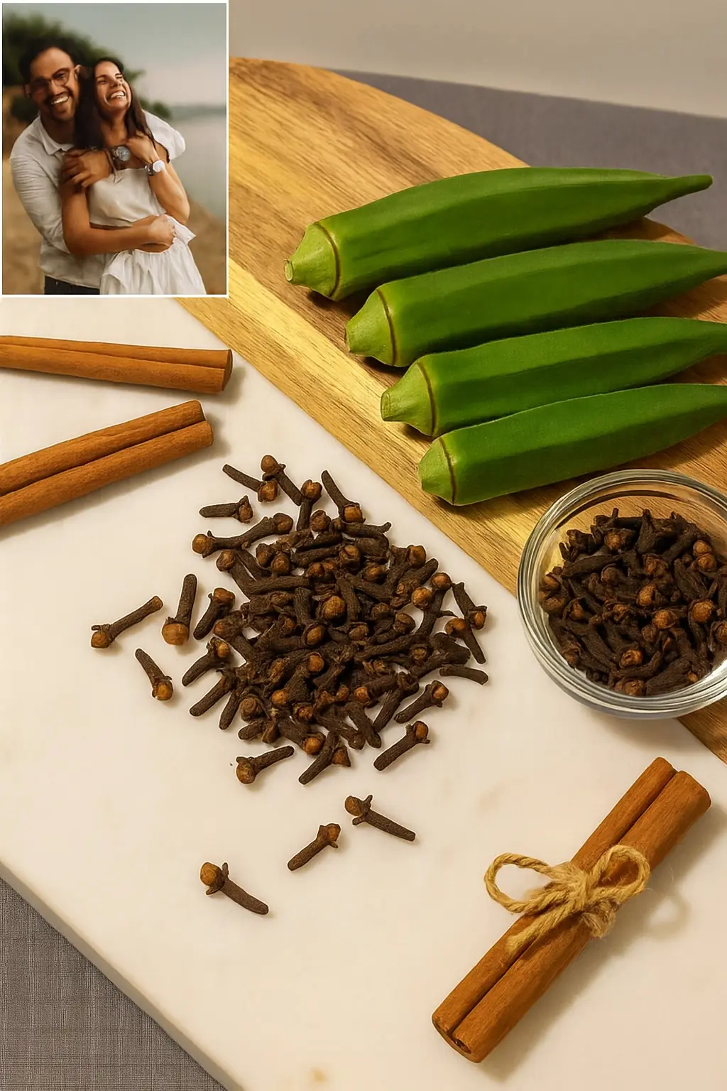 Okra, Cloves, and Cinnamon Love Tonic: A Valentine’s Day Elixir for Couples