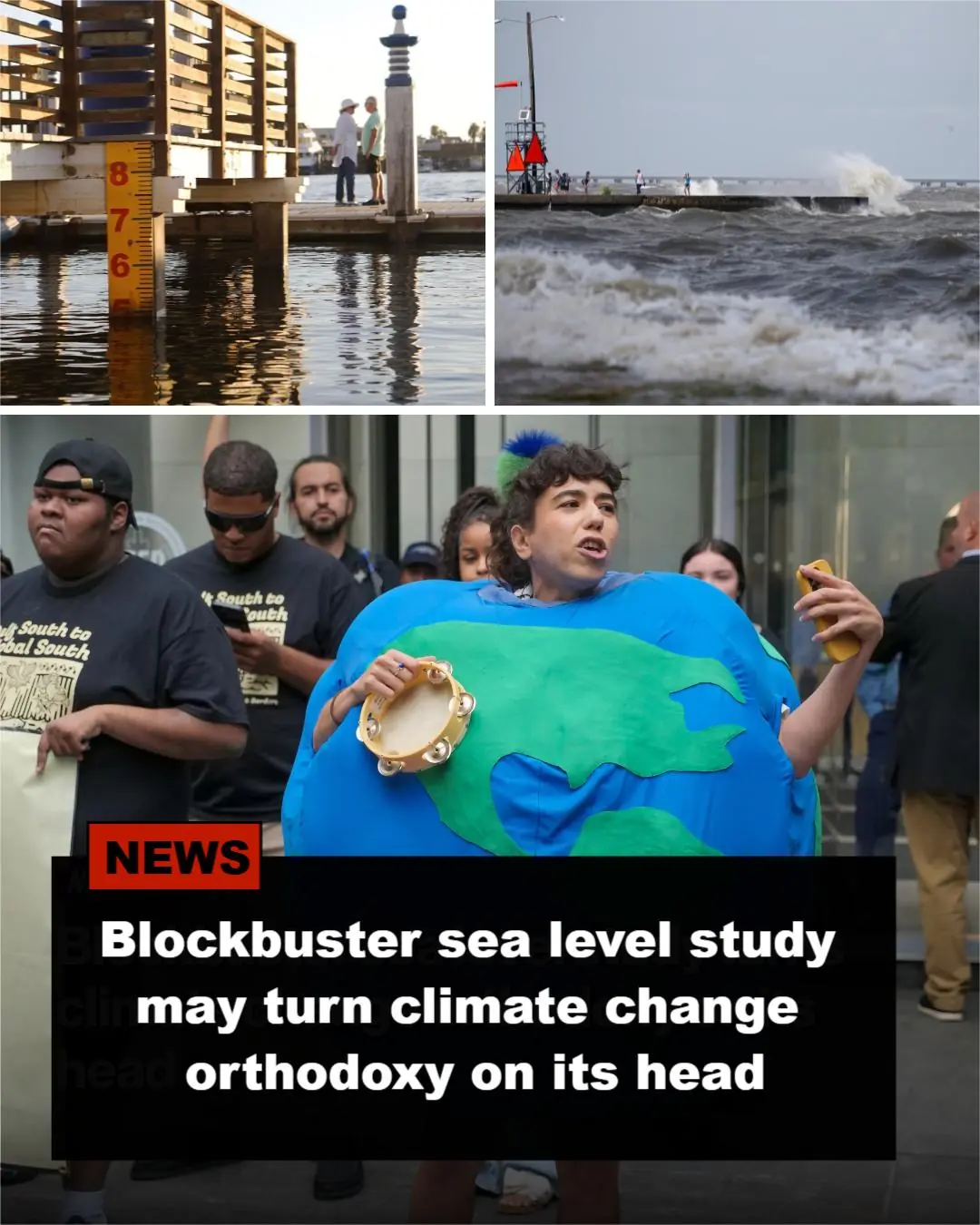 Blockbuster sea level study may turn climate change orthodoxy on its head