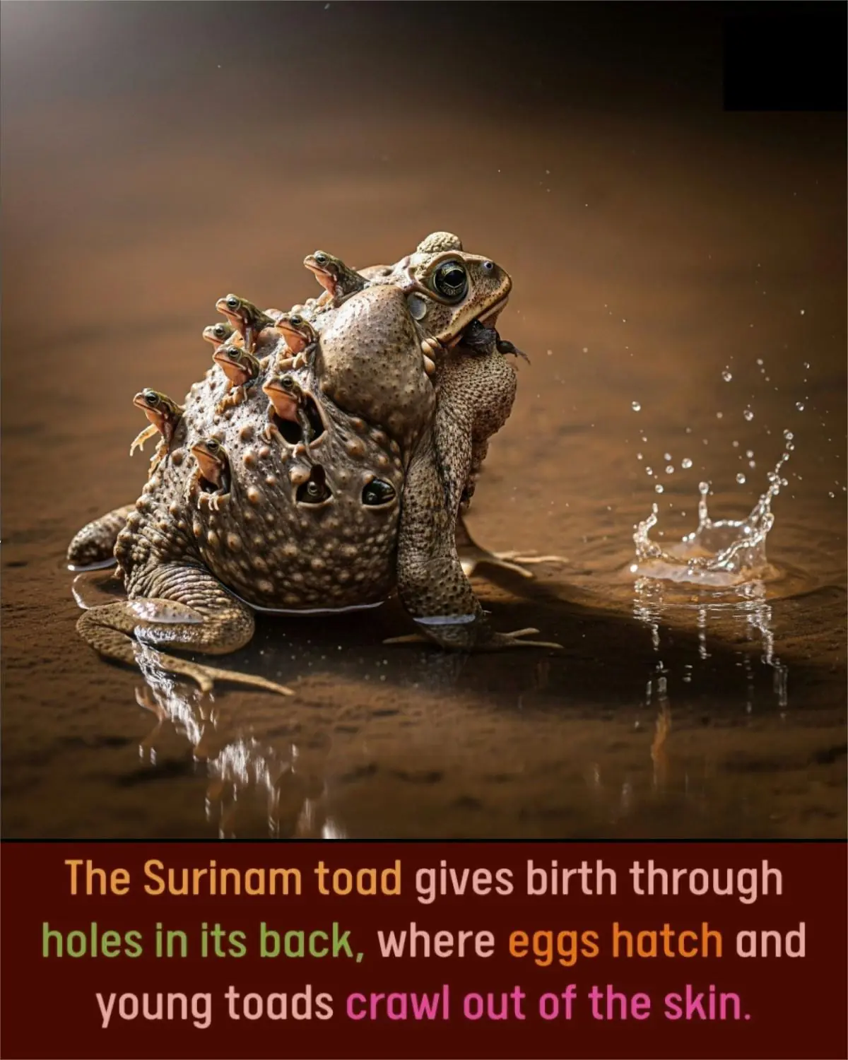 Nature’s Most Bizarre Mother: Unveiling the Surinam Toad’s Extraordinary Rearing