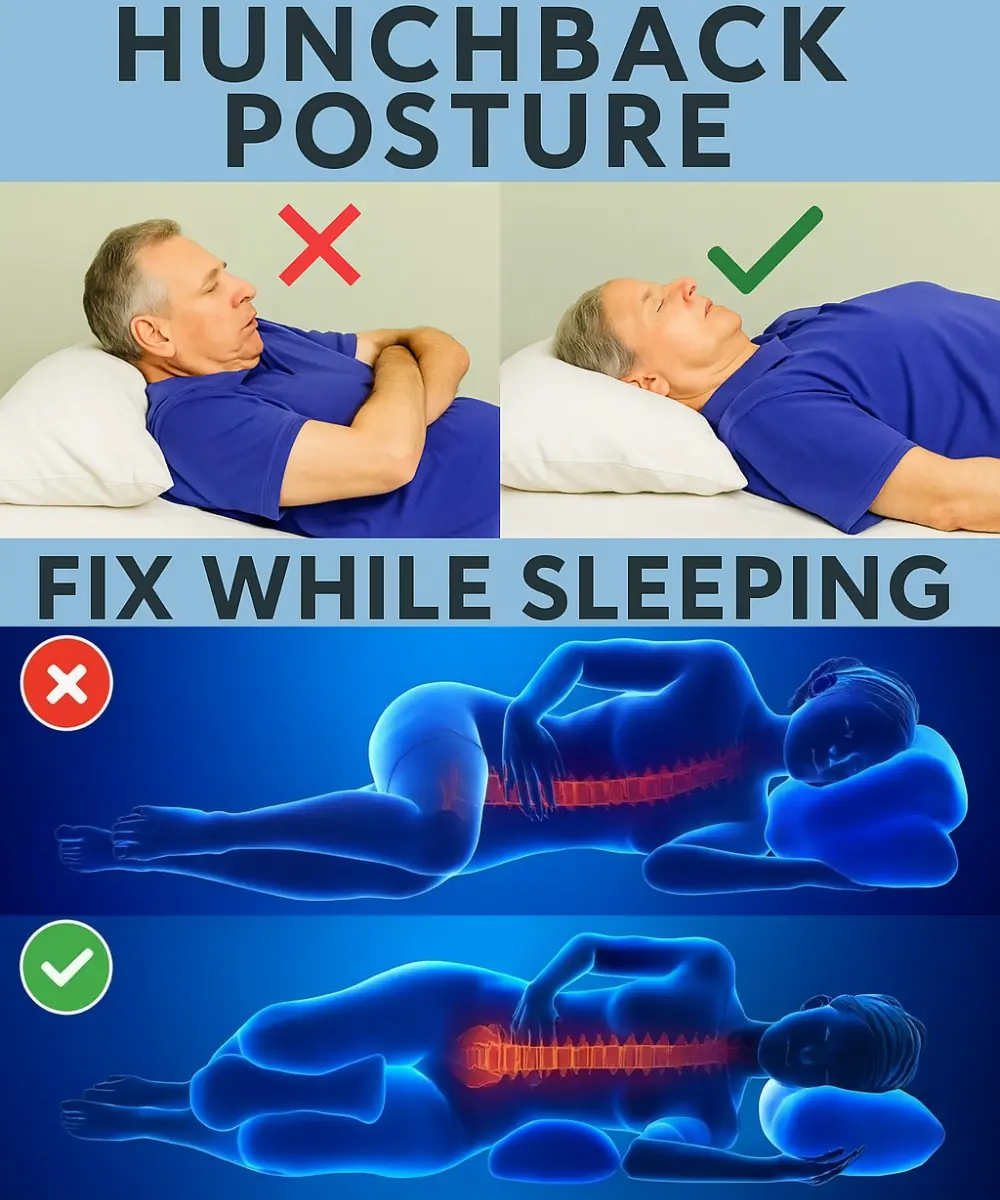 Fix Your Hunch Back While You Sleep: Simple Tricks for a Straighter Spine!