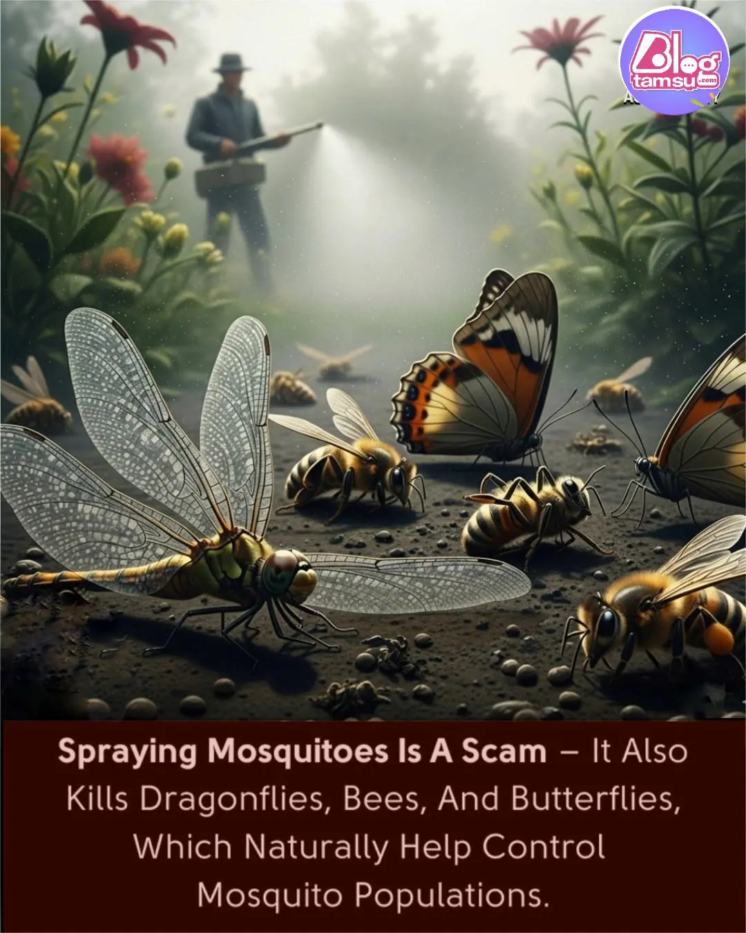 The Hidden Dangers of Mosquito Spraying: How Insecticides Harm More Than Just Mosquitoes