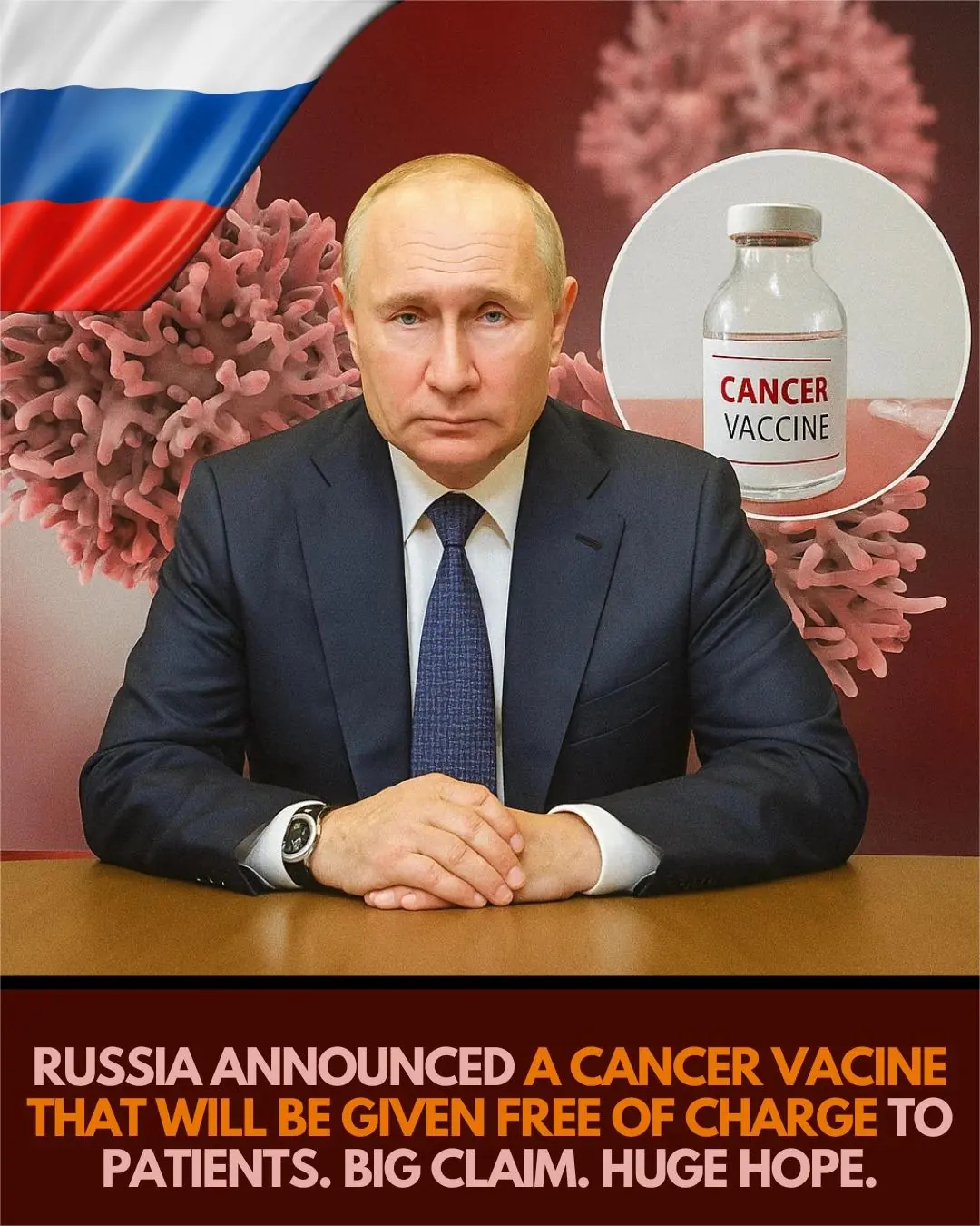 Russia Launches Free mRNA Cancer Trials — A New Hope for Treatment