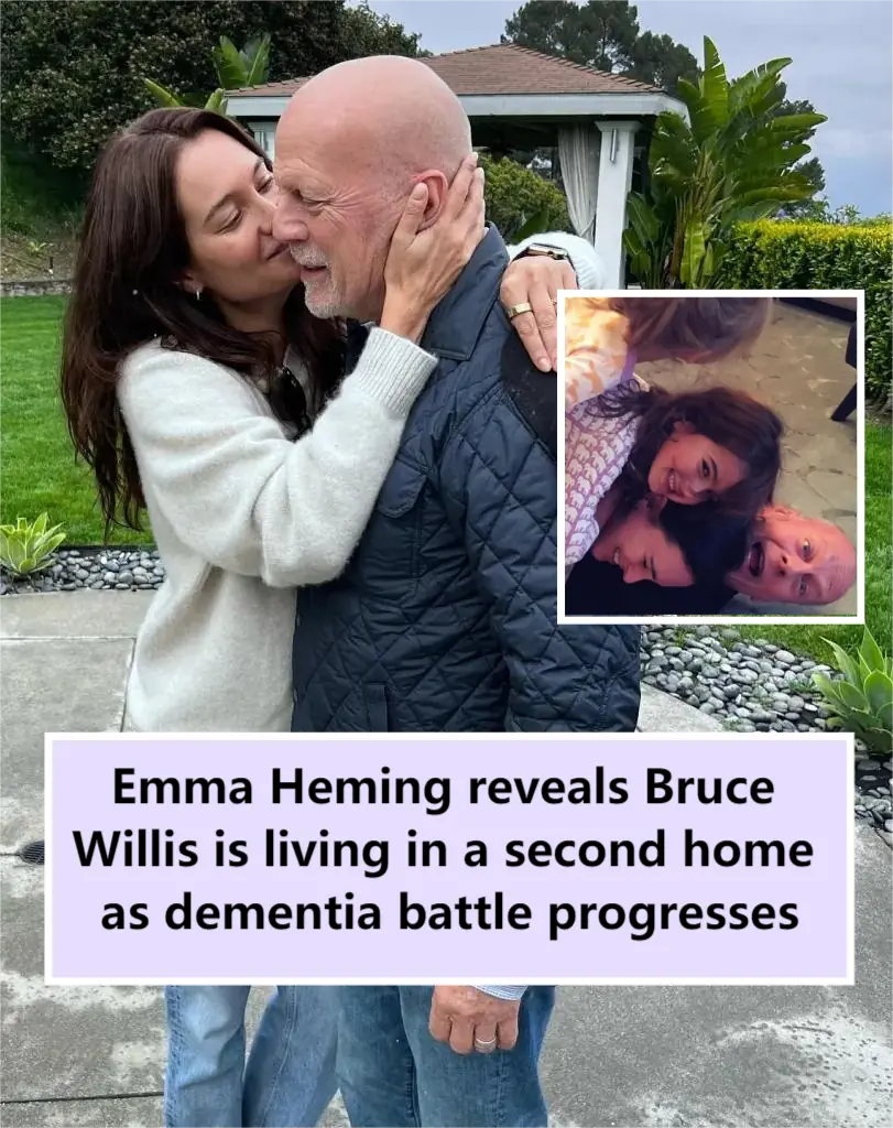 Emma Heming reveals Bruce Willis is living in a second home as dementia battle progresses: ‘Hardest decision’