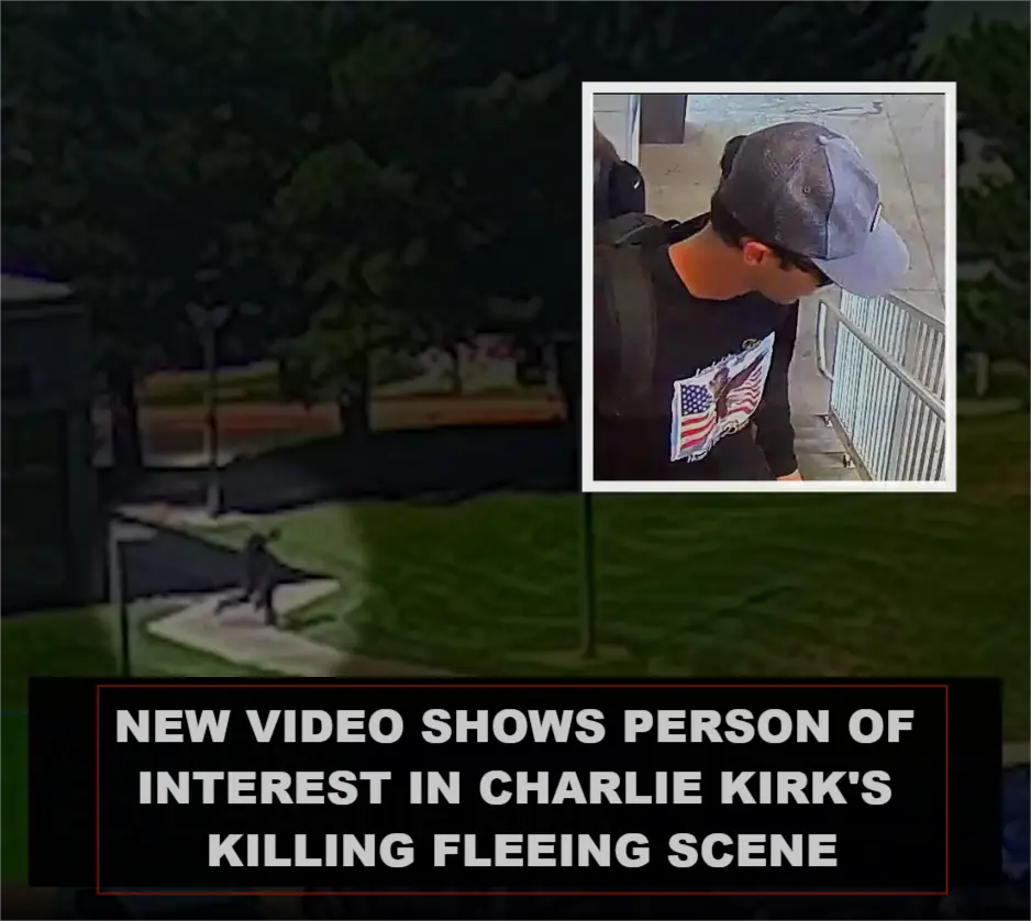 Charlie Kirk shooting: Officials release video, plead for help in tracking down person of interest