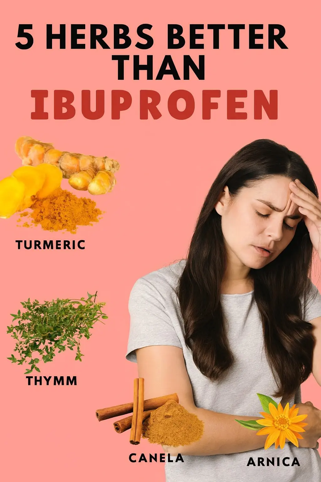 5 Herbs Better Than Ibuprofen