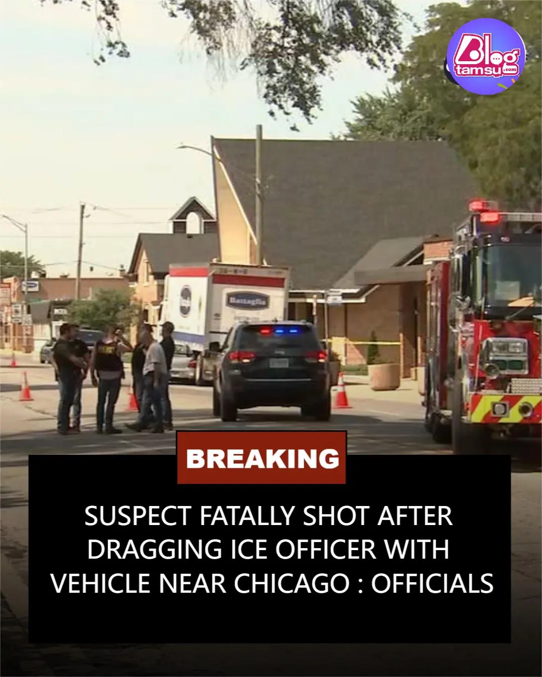 Man fatally shot after dragging ICE officer with car in Chicago suburbs ID'd: officials