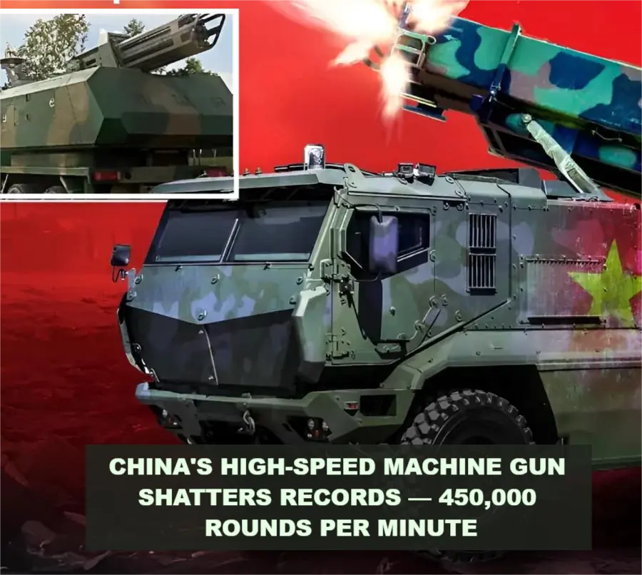 Hypersonic Fury: China’s 450,000 RPM Gun Shocks the World!