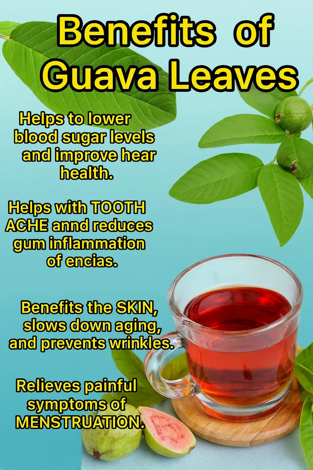 The Amazing Benefits of Guava Leaves for Your Health 🍃💪
