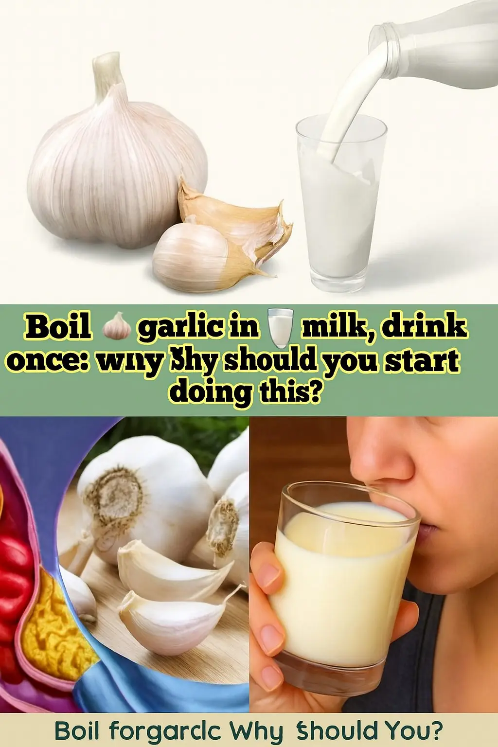 The Benefits of Boiling Garlic in Milk: A Healthy Natural Remedy