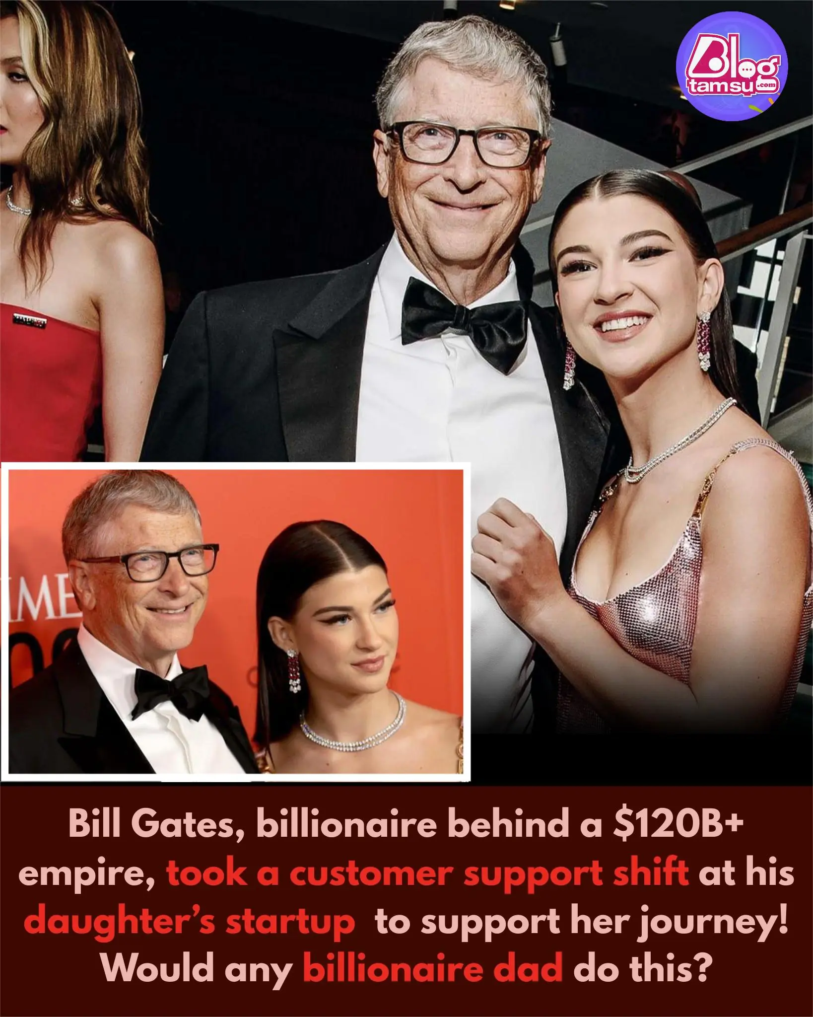 Bill Gates Trades the Boardroom for the Help Desk: A Day in Customer Support at His Daughter’s Startup