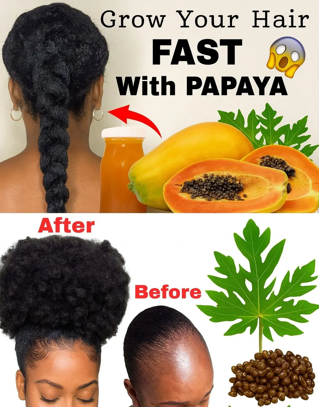 Unlock the Secret to Luscious Hair: Papaya Leaves for Stunning Growth