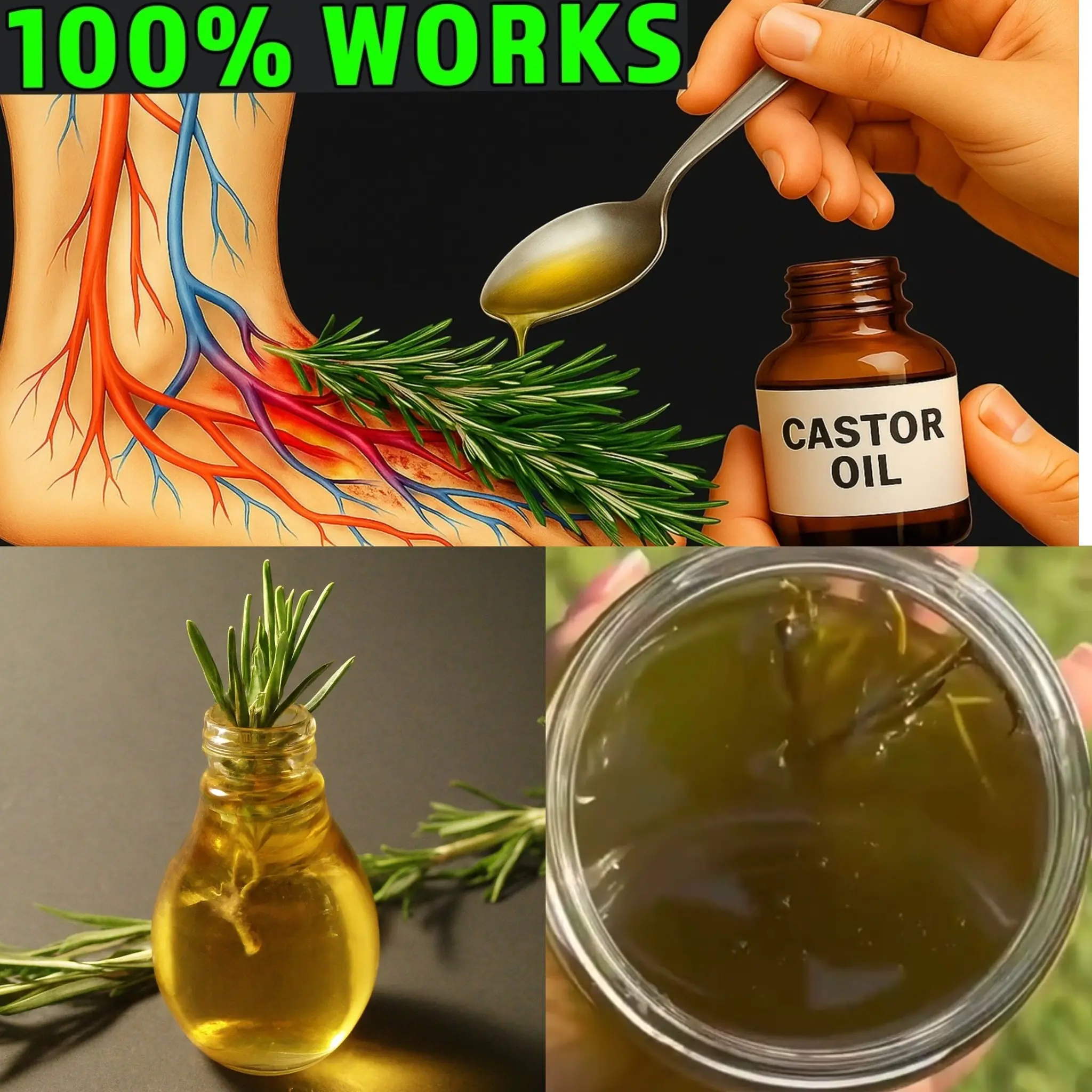 Old Doctors: We Mixed Castor Oil and Rosemary to Treat 23 Health Issues!