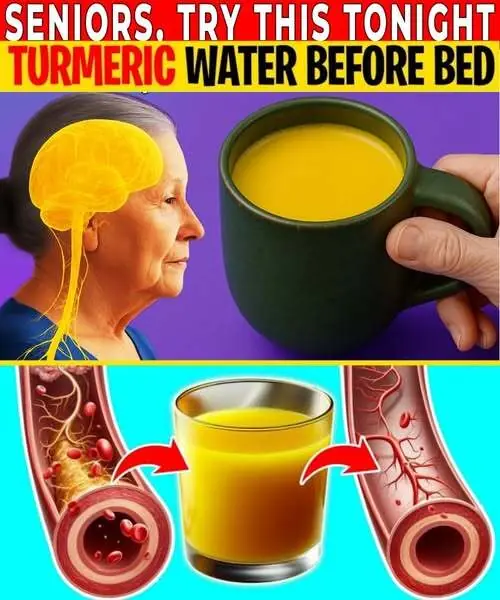 Seniors: 1 Cup of Turmeric Milk Before Bed Can Work Wonders 🌙✨