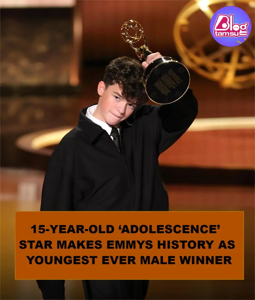‘Adolescence’ star, 15, makes history with Emmys win