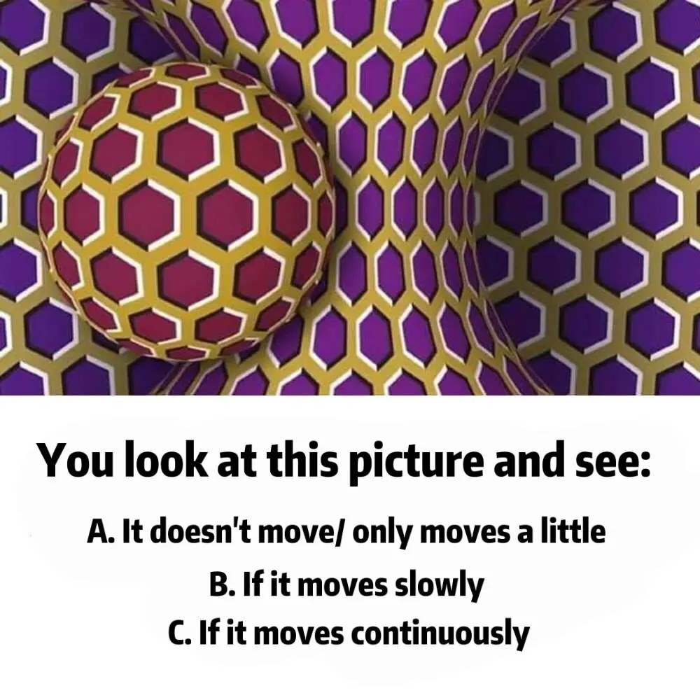 The Optical Illusion That Tricks Your Brain Into Seeing Motion