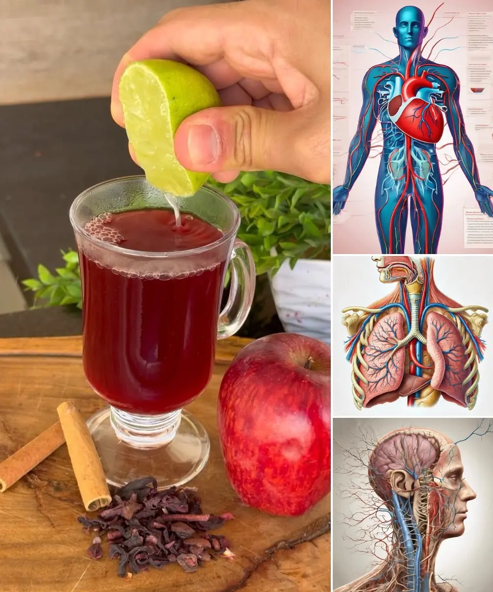 Hibiscus Apple Cinnamon Tea with Lemon – A Delicious Detox Drink for Your Health