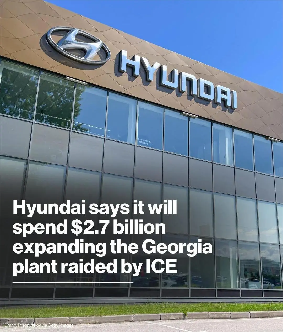 Hyundai to Invest $2.7 Billion Expanding Georgia Plant Despite ICE Raid