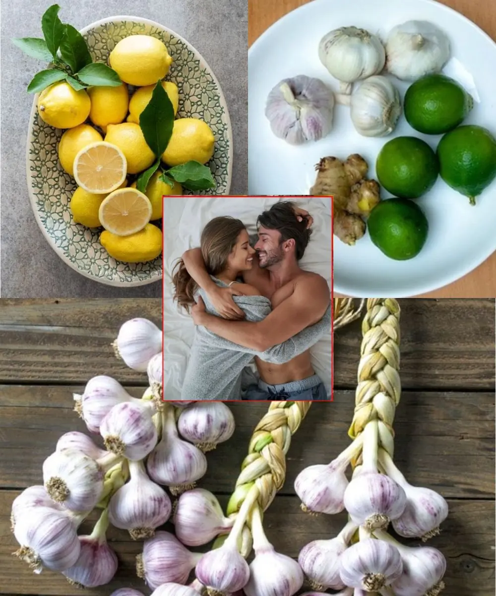 Garlic and Lemon: The Natural Duo to Boost Men’s Vitality and Confidence 🌿💪