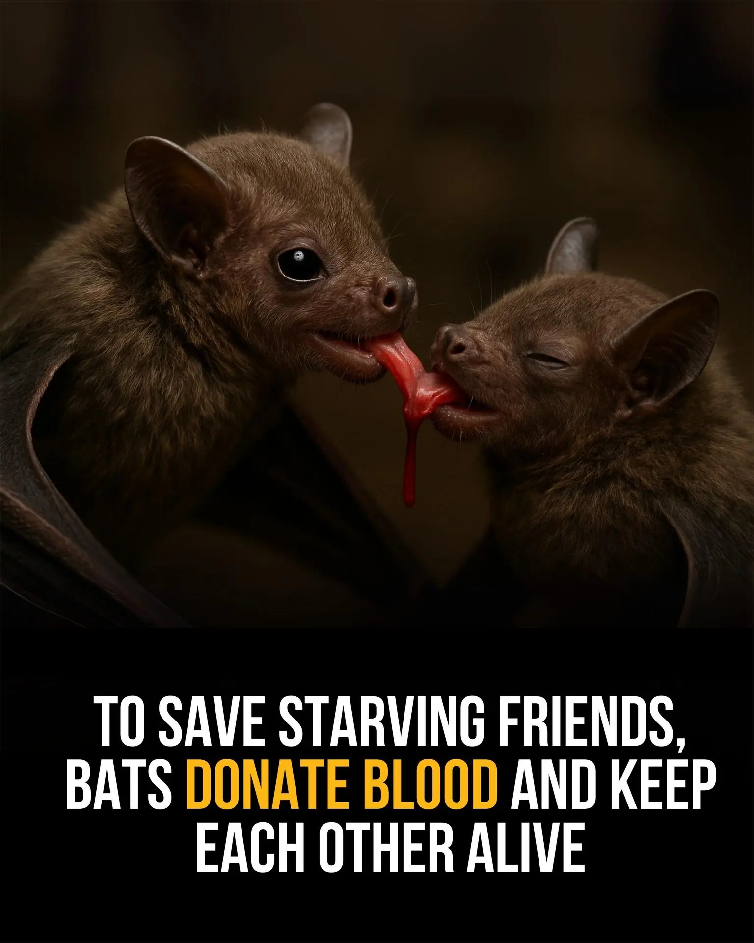 Vampire Bats: How Sharing Blood Keeps Their Communities Alive