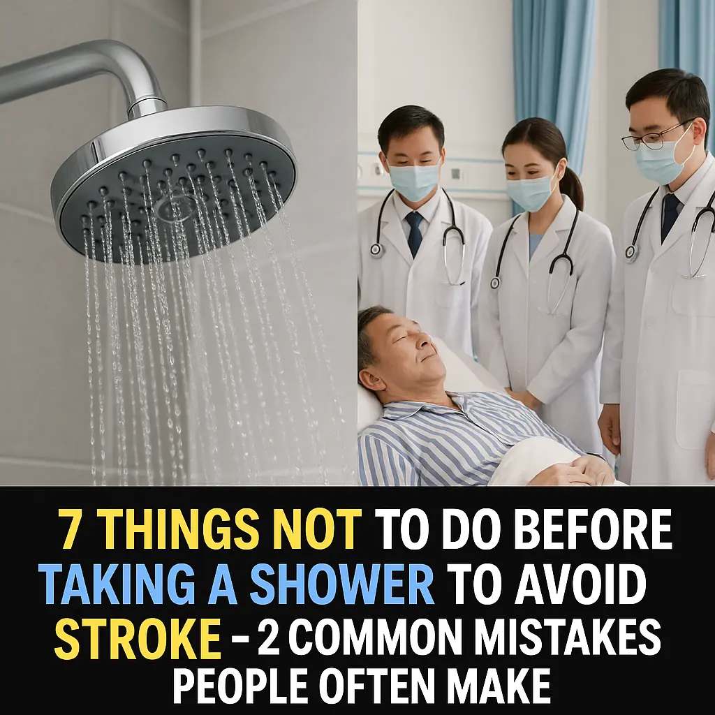 7 Things Not to Do Before Taking a Shower to Prevent Stroke – Plus 2 Common Mistakes