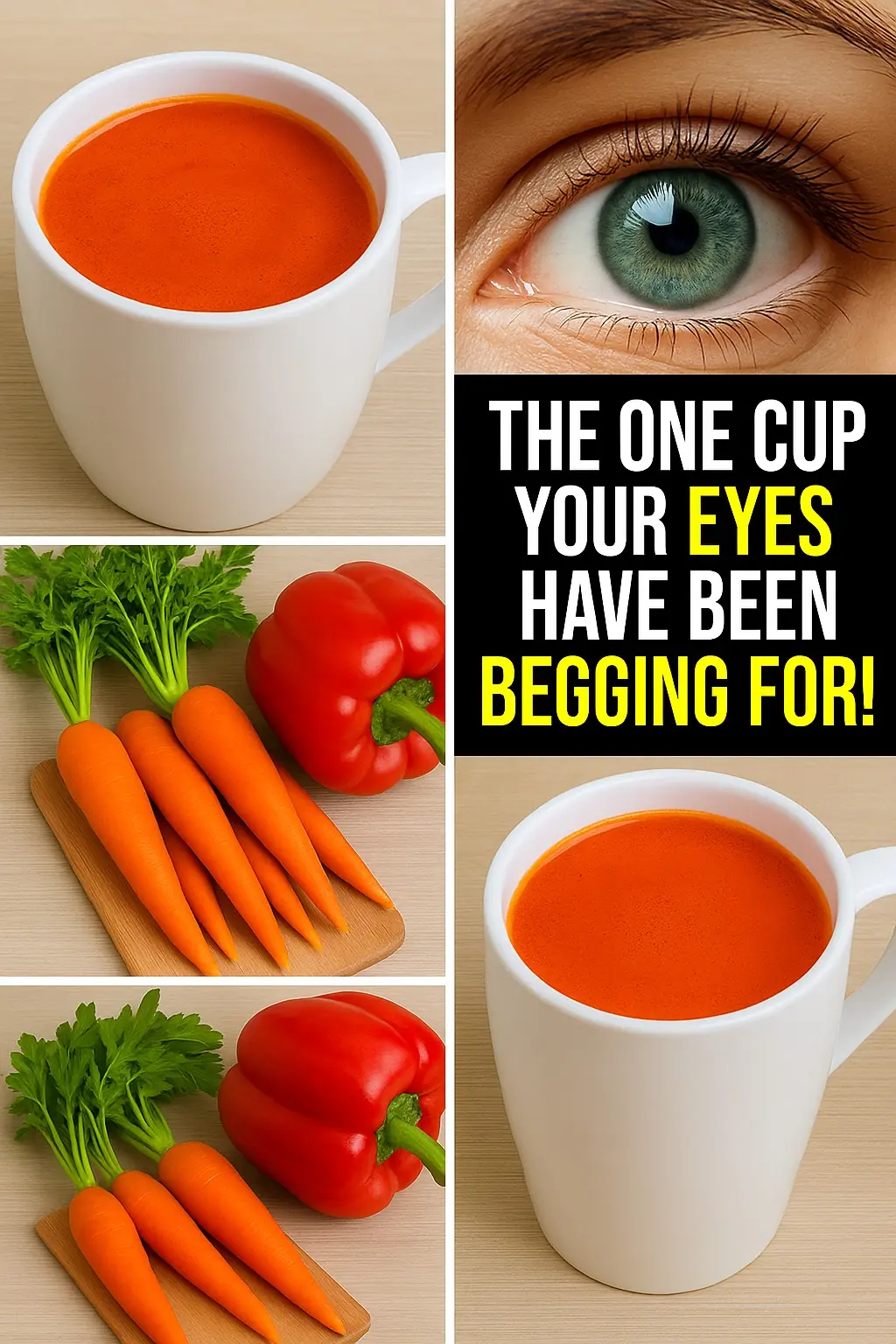 See the Difference: A Delicious Drink to Support Eye Health Naturally