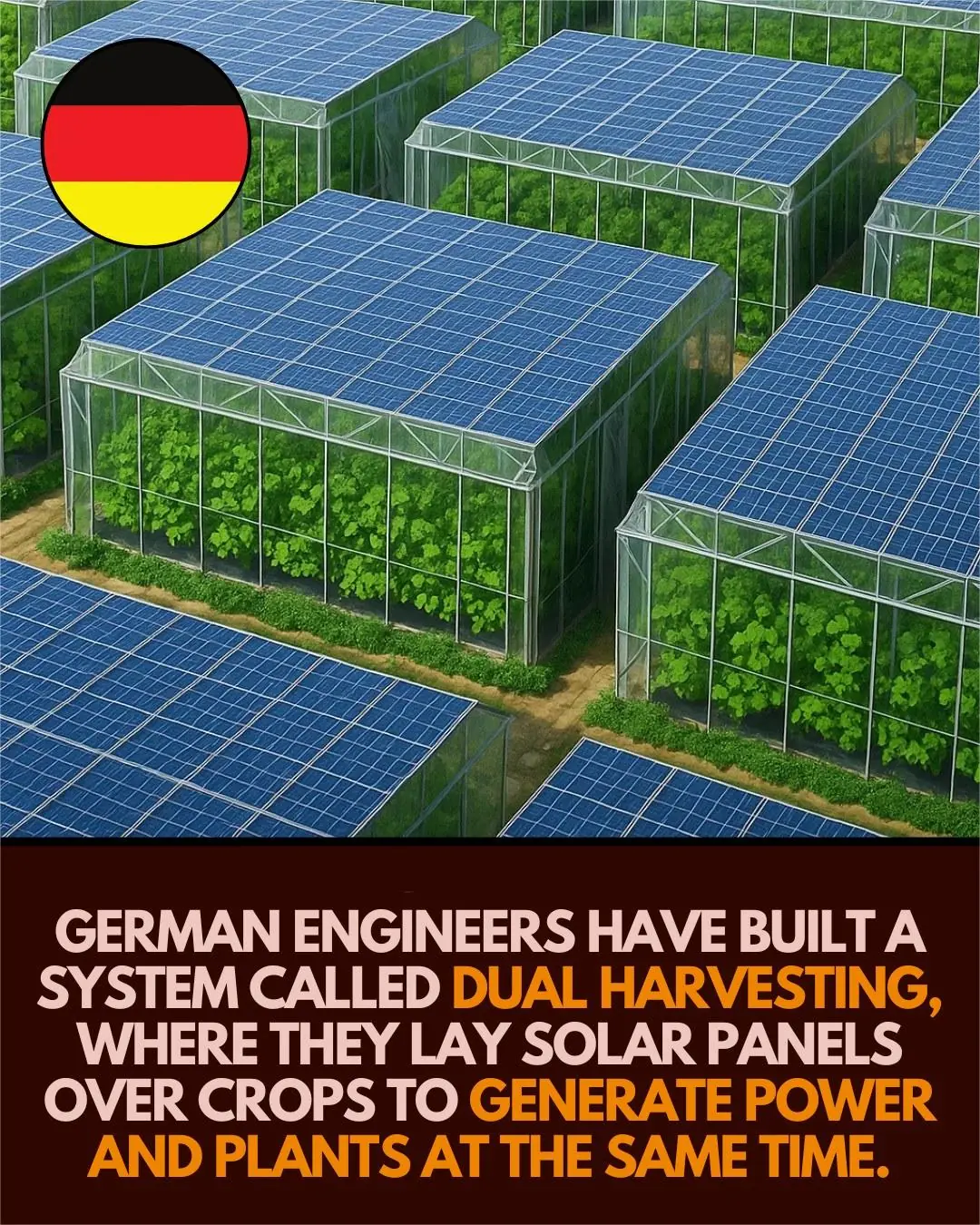 Germany’s Dual Harvest Farms: Growing Crops and Solar Power Together