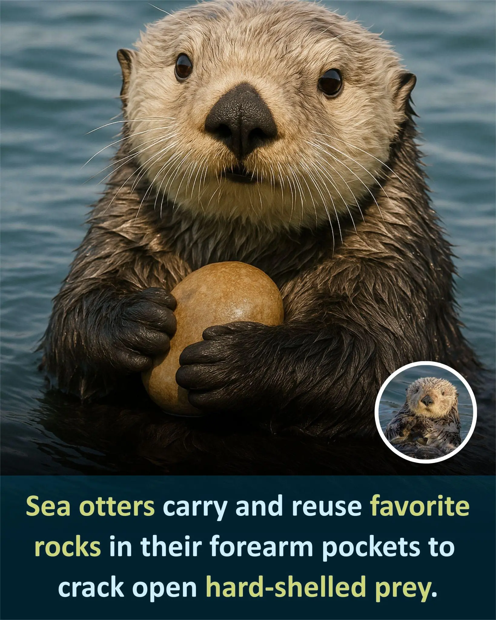 Sea Otters: The Ocean’s Clever Tool-Users With a Pocket Full of Rocks